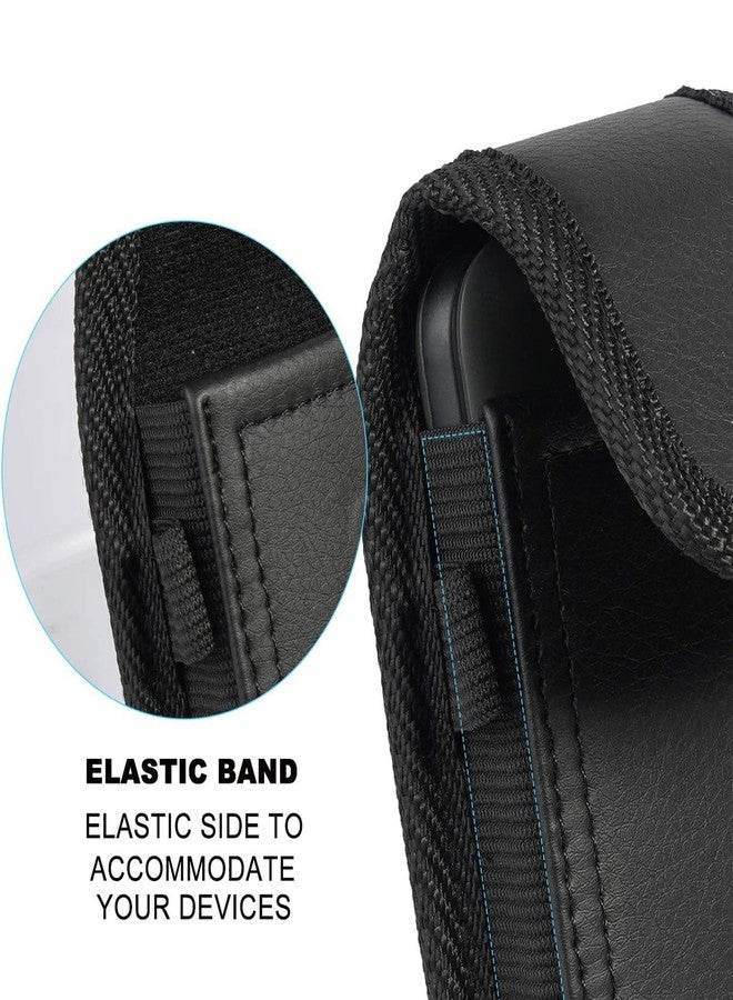 Mocotto Flip Phone Case,with Belt Loop Clip Magnetic Closure Leather Wallet Case for Alcatel Go,TCL Flip 4/3, Blu Cingular Flex 2,Consumer Cellular IRIS, Nokia 2720 2760 2780,Leather - Image 3